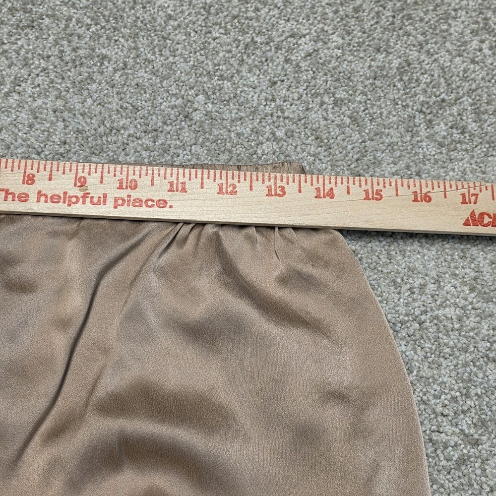 Lunya Washable Silk Women's Pajama Set Size M Otium Tan Read Lounge Sleepwear - Picture 12 of 12
